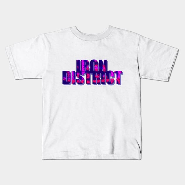 Iron District Kids T-Shirt by stefy